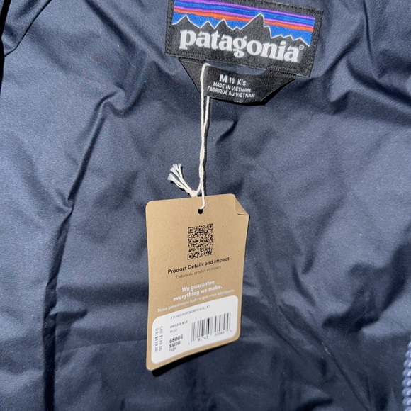 Patagonia Kids Nano Puff Diamond quilt new with tags size M(10) - Picture 9 of 10
